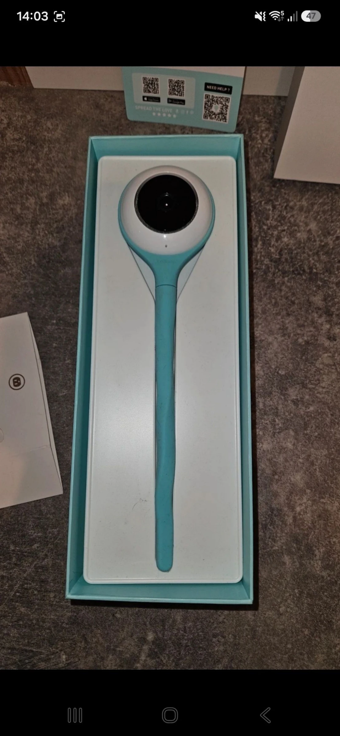 Baby phone caméra bebe lollipop en très bon état – photo 10